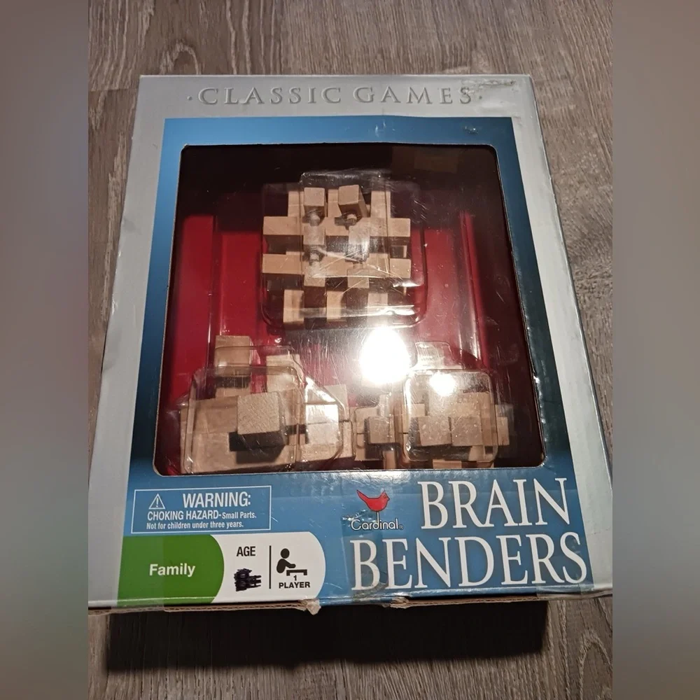 New in box brain benders puzzles